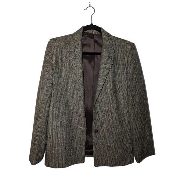 Vintage Wool Tweed Blazer - Picture 1 of 6
